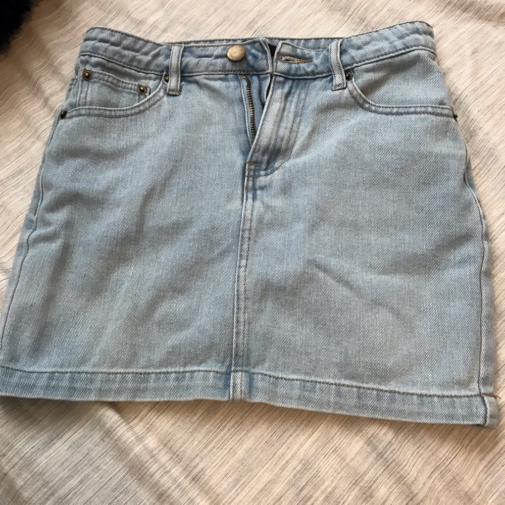 denim skirt